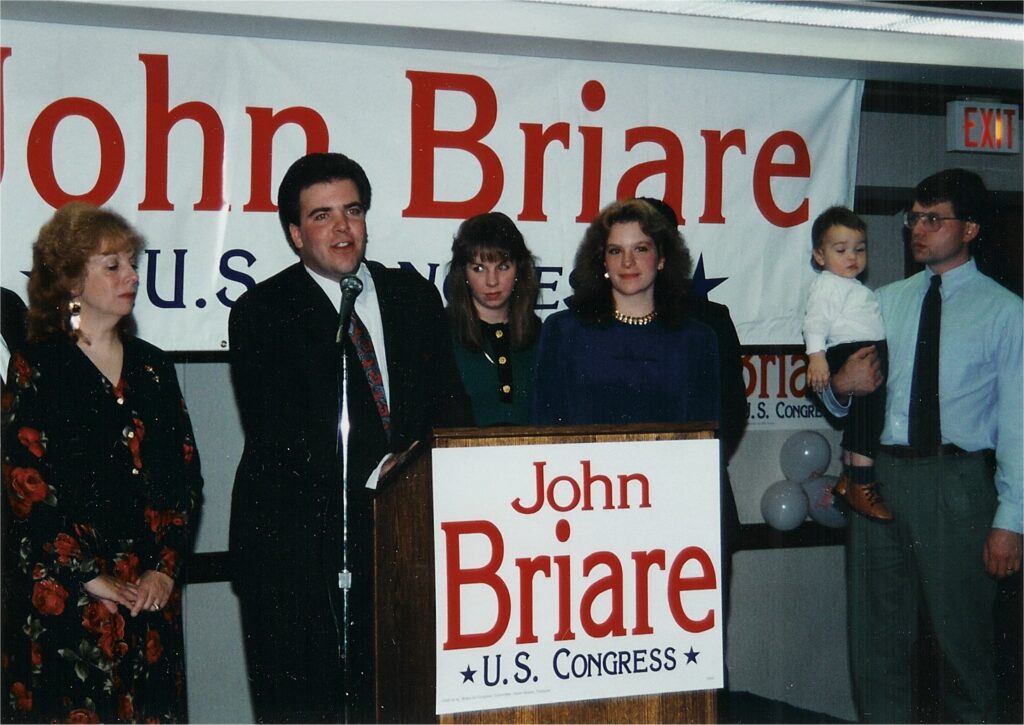 1994 John Briare Congressional Run Election Night